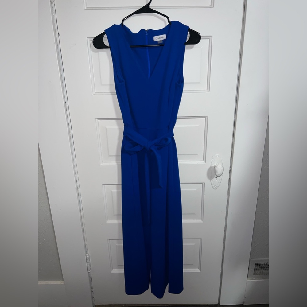 Calvin Klein Royal Blue Jumpsuit